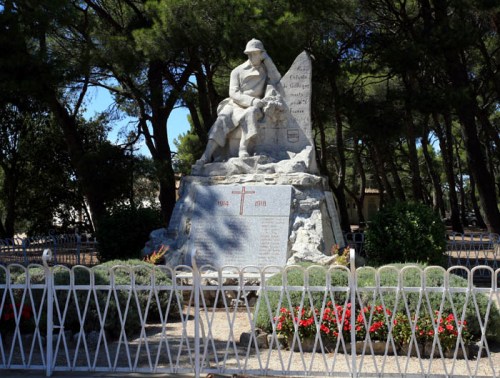 Oorlogsmonument Chteauneuf-de-Gadagne