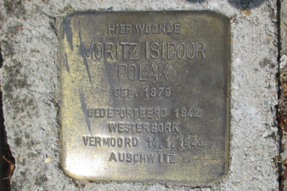 Stolperstein W.H. Bosgrastraat 40a