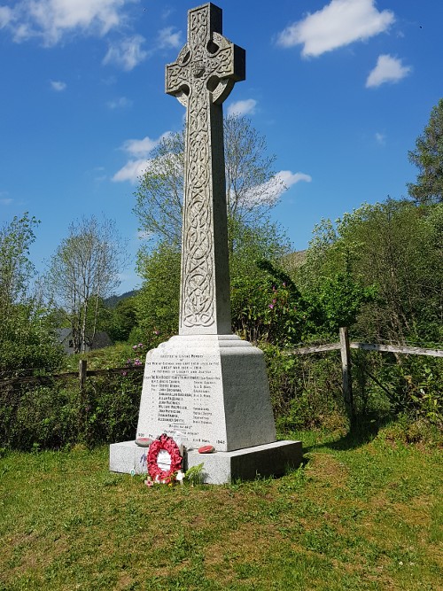 Oorlogsmonument Glencoe #3