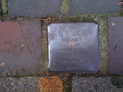 Stumbling Stone Goernestraße 10