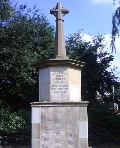 Oorlogsmonument Collyhurst #1