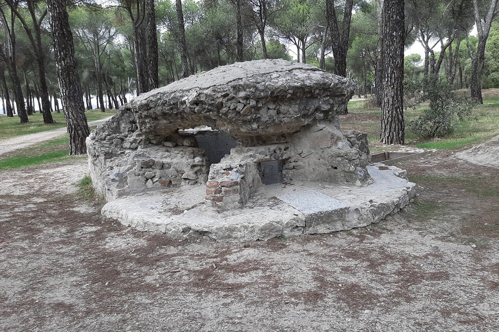 Remains Bunker Spanish Civil War Dehesa de Navalcarbón