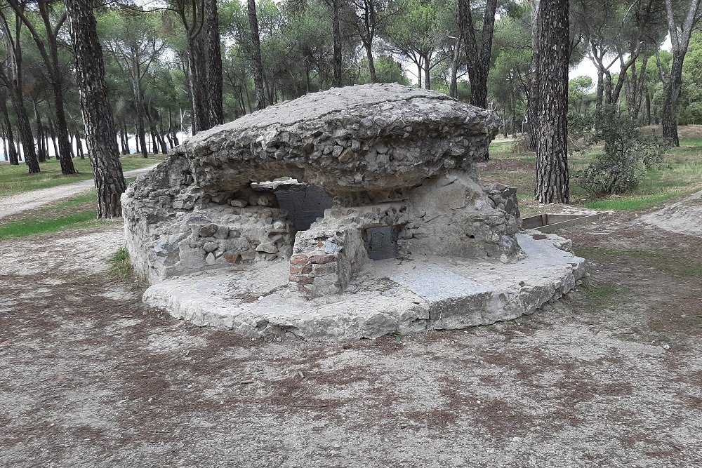 Remains Bunker Spanish Civil War Dehesa de Navalcarbn