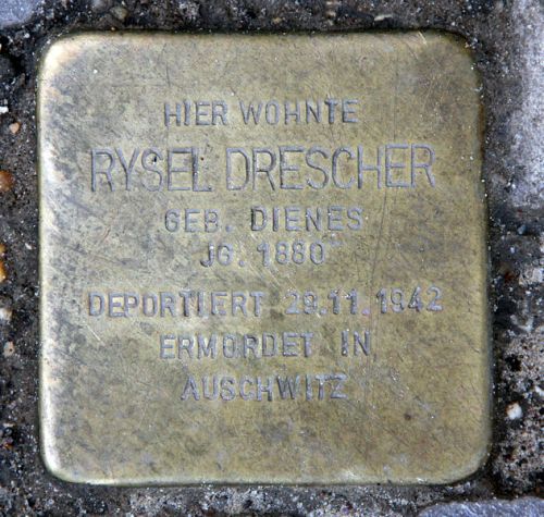 Stumbling Stones Gervinusstraße 17 #3