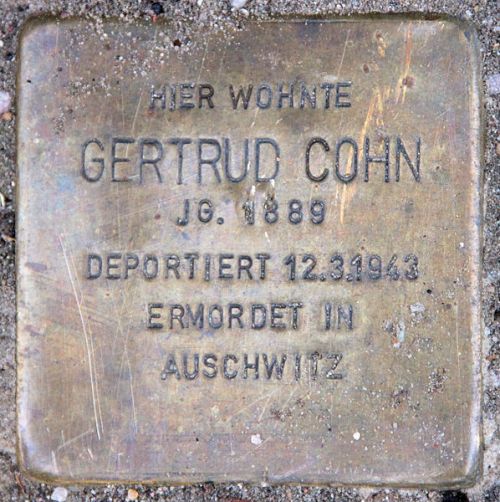 Stolpersteine Leonhardtstrae 5 #1