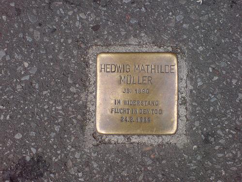 Stolperstein Muenzstrae 10 1/2