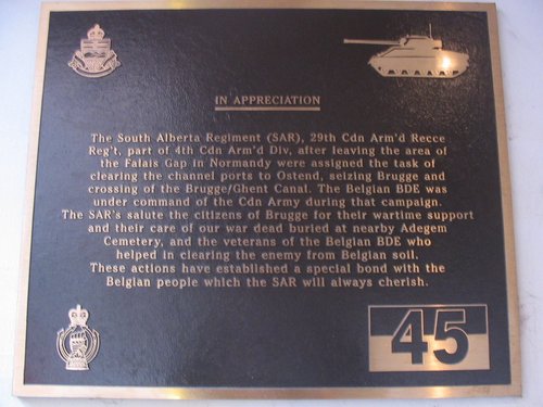 South Alberta Regiment Memorial #1