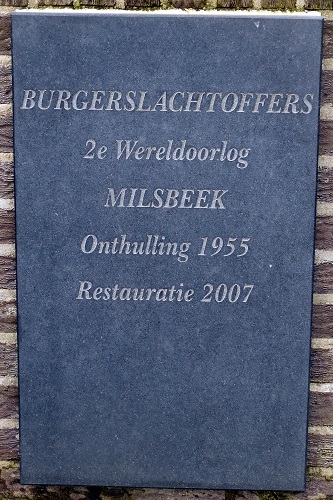 Monument Burgerslachtoffers Milsbeek #4