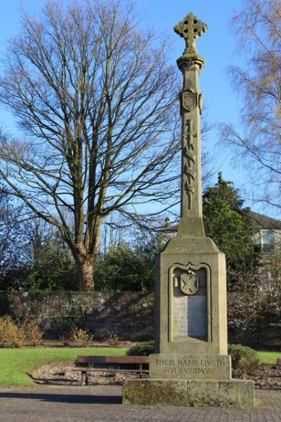 Oorlogsmonument Clackmannan #1