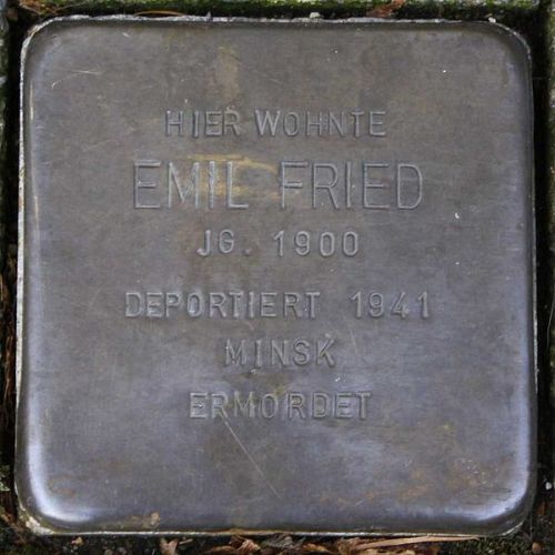 Stolpersteine Markomannenstrae 32 #1