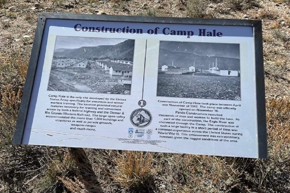 Camp Hale Information Panels (North) #1