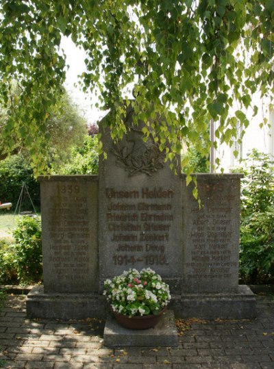 Oorlogsmonument Honsbronn Honsbronn TracesOfWar.nl