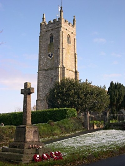 Oorlogsmonument Tamerton Foliot #1