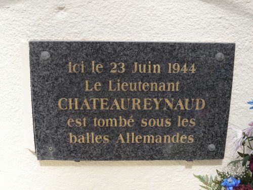 Gedenkteken Lieutenant Chateaureynaud #3