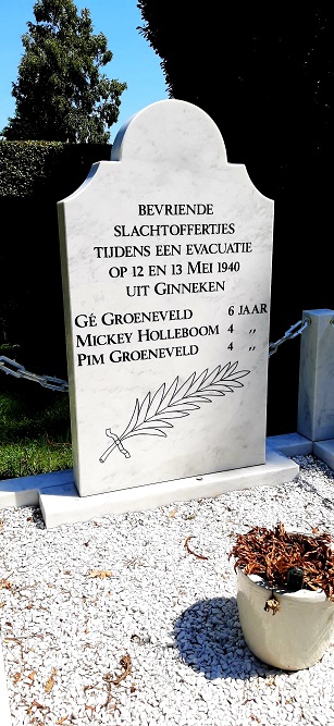 Grave Civilian Casualties Cemetery De Willaert Zundert #3