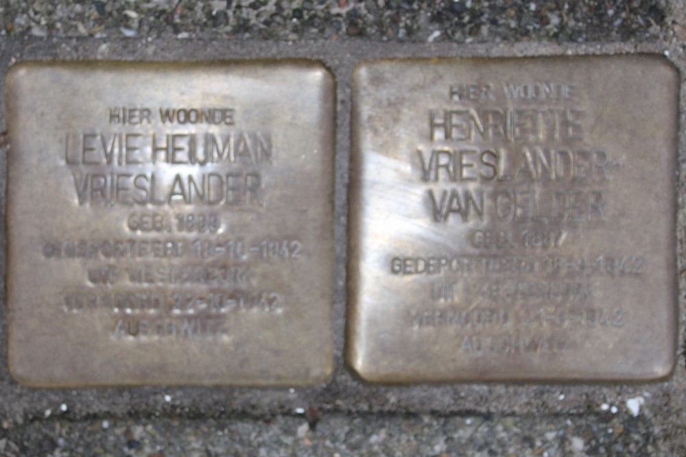 Stolpersteine Frans Halsstraat 45