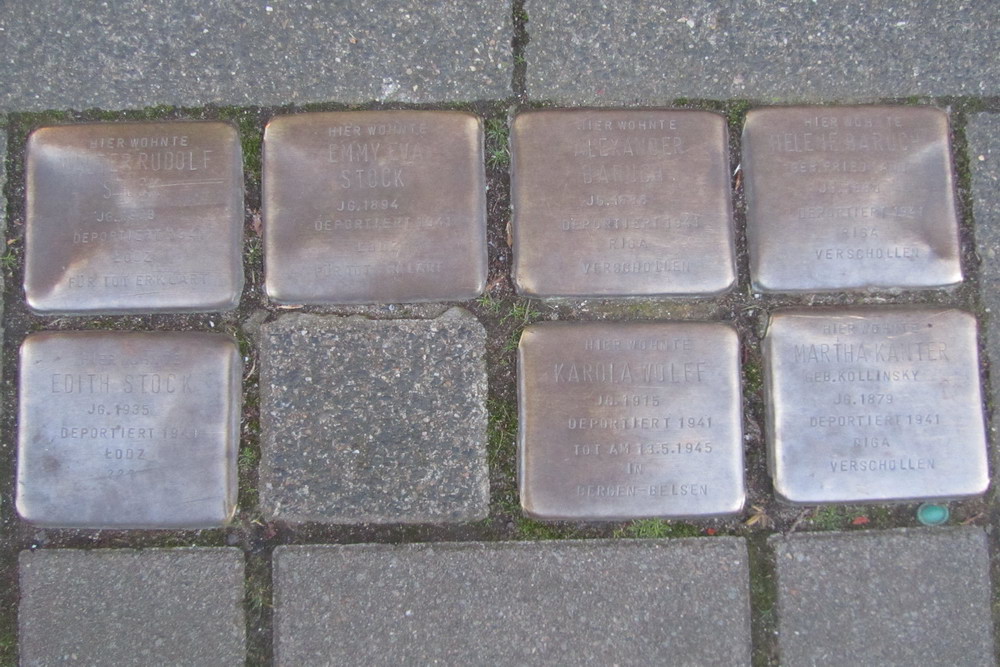 Stolpersteine Kleiner Griechenmarkt 61-63 #3