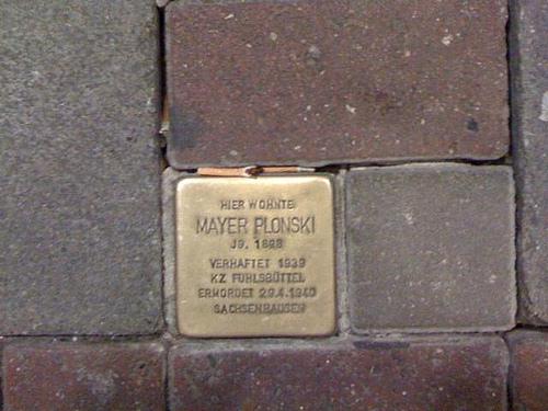 Stolperstein Schmiedestrae #1