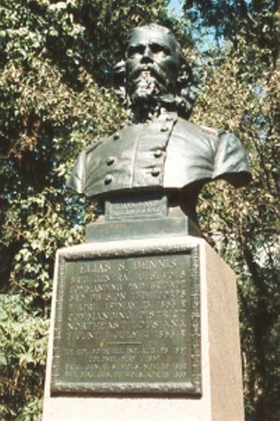 Buste van Brigadier General Elias S. Dennis (Union) #1