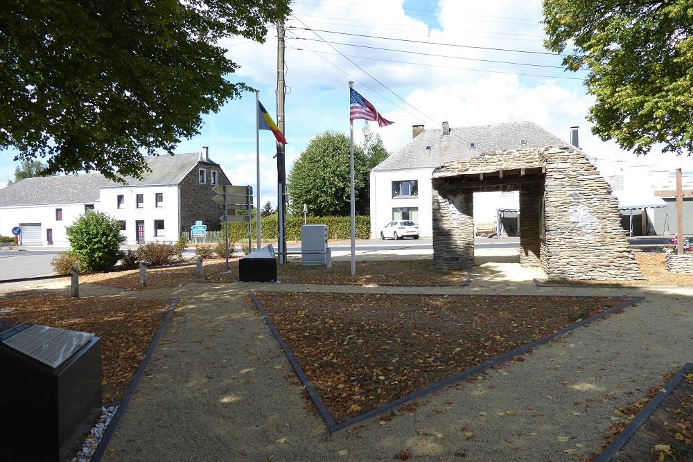 Patton's Route Marker Fauvillers