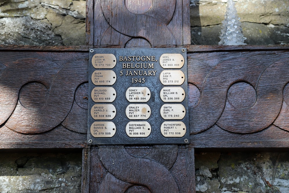 Monument Explosie Landmijnen Bastogne #2