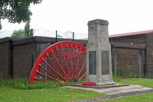 Oorlogsmonument Brampton Colliery