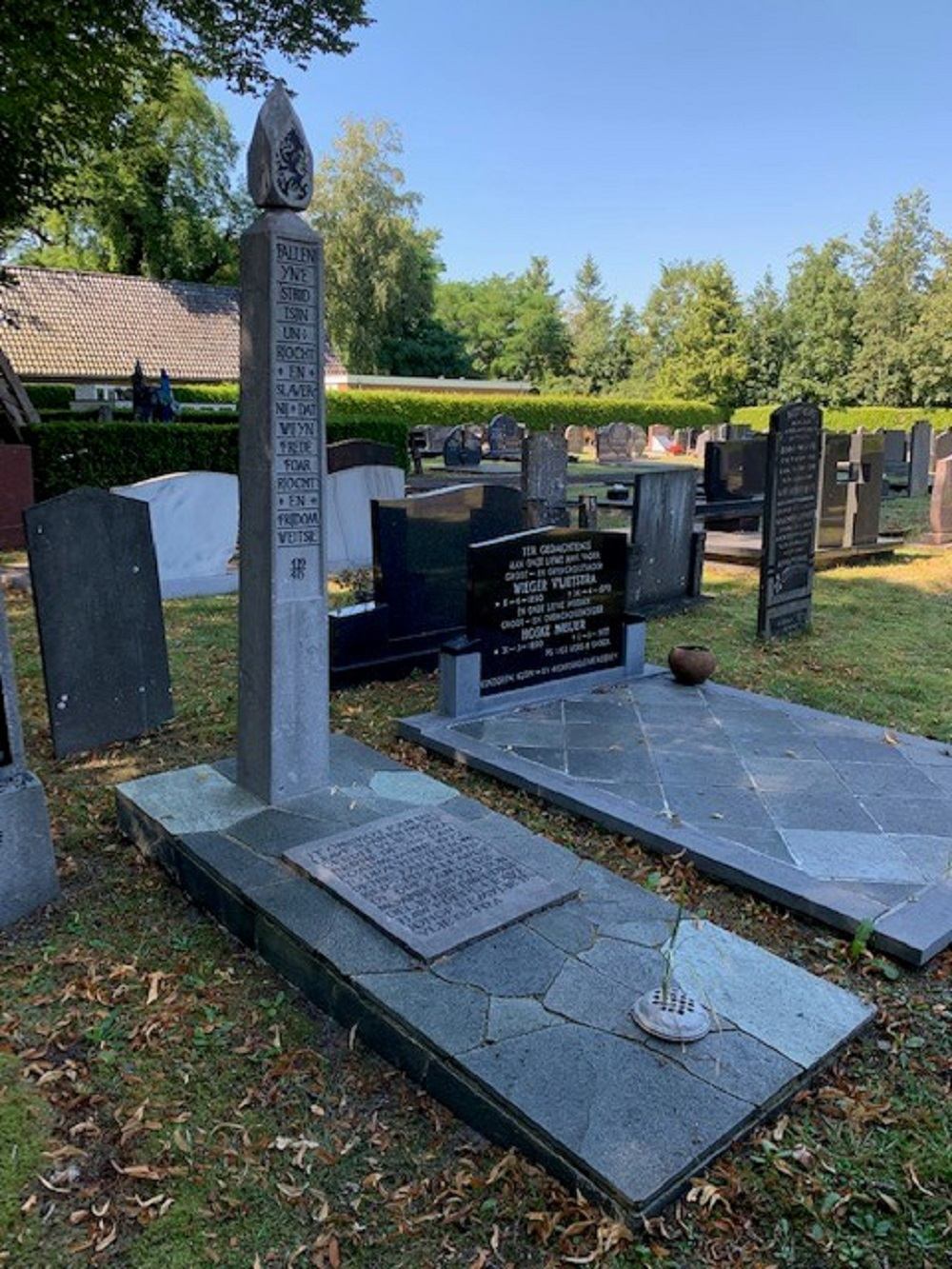 Dutch War Grave Protestant Churchyard Drachtstercompagnie #2