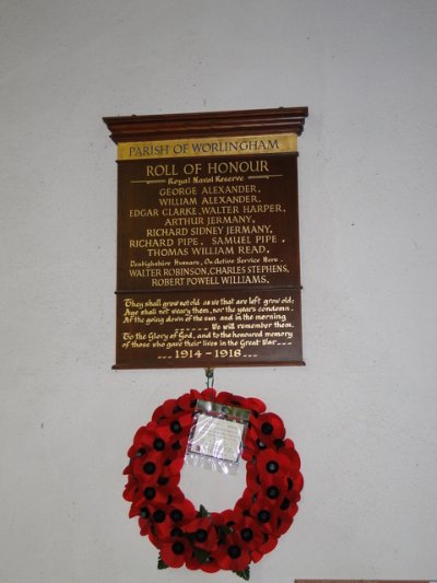 Oorlogsmonument All Saints Church