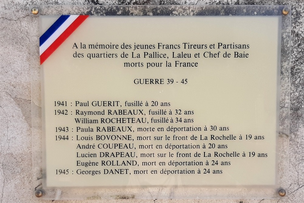 Memorial Cemetery La Rochelle #1