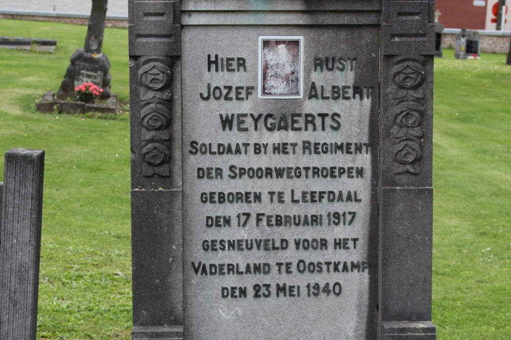 Belgische Oorlogsgraven Leefdaal #3