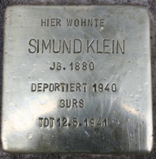 Stolpersteine Karlstraße 92 #2