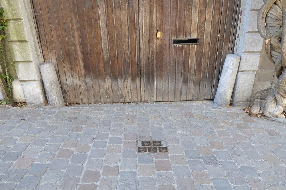 Stumbling Stones Rue Jean van Volsem 64 #2