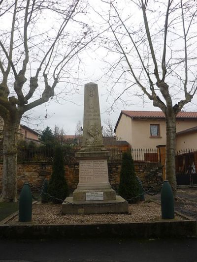 Oorlogsmonument Le Breuil