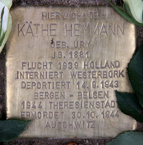 Stolpersteine Westfälische Straße 42 #3