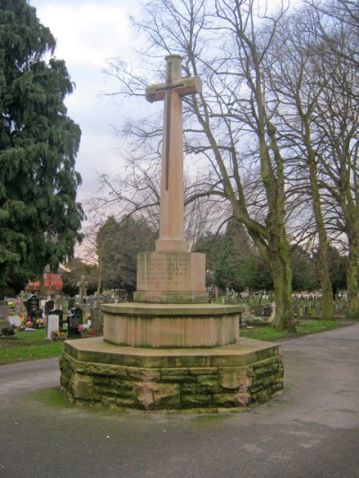 Monument Eerste Wereldoorlog Newark Cemetery #1