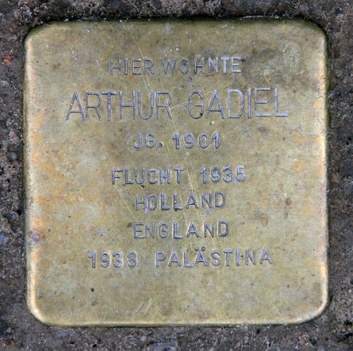 Stolperstein Grunewaldstrae 46