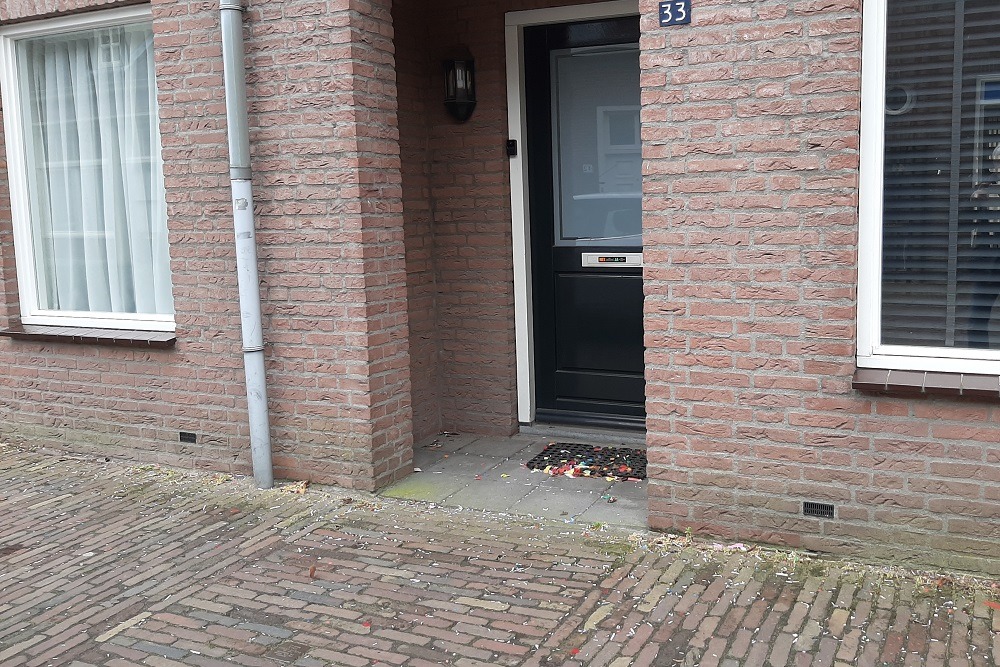 Stumbling Stone Kerkstraat 33 #2