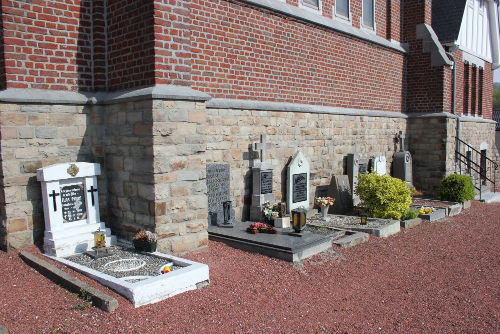 Belgische Graven Oudstrijders Gemmenich Kerkhof #4
