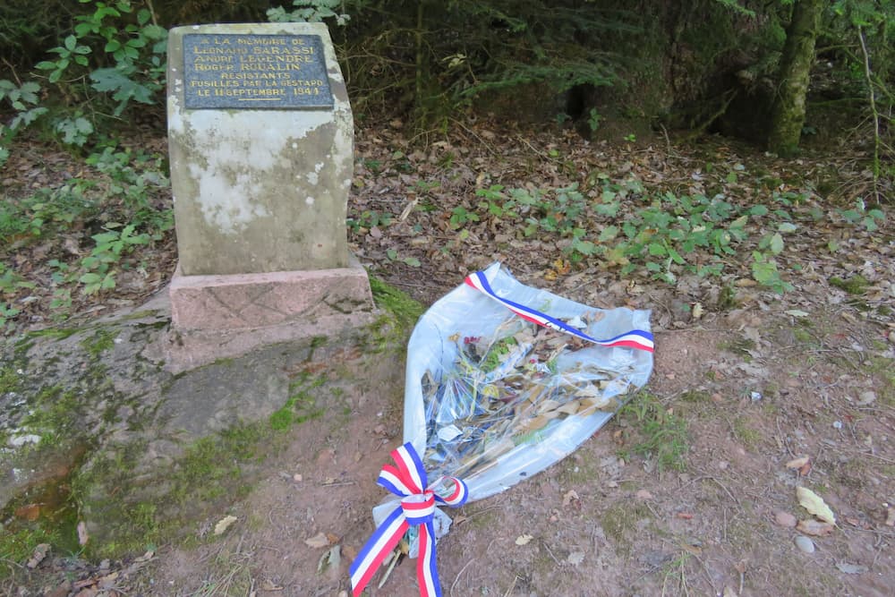 Fusillade Monument La Chapelotte