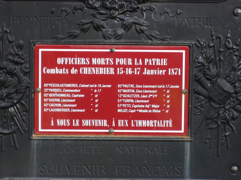 Mass Grave Franco-Prussian War Chenebier #1