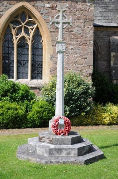 Oorlogsmonument Tenbury Wells #1