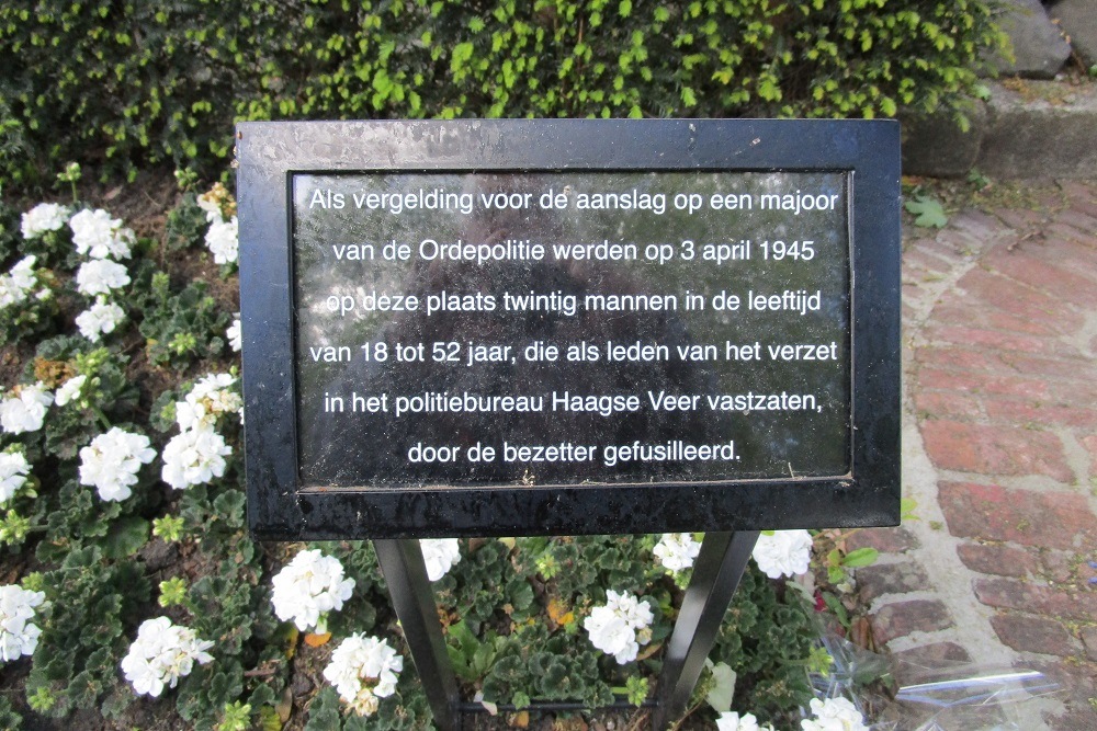 Monument Executies 03-04-1945 Oostzeedijk Beneden #5