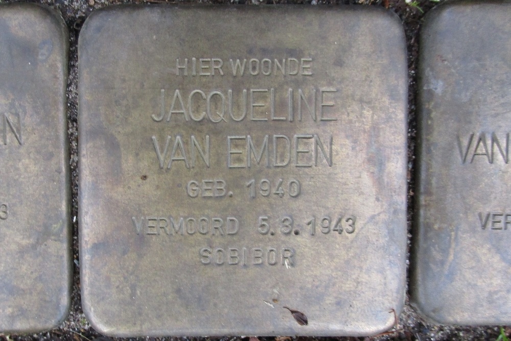 Stolpersteine Johan Winnubstlaan 1 #3