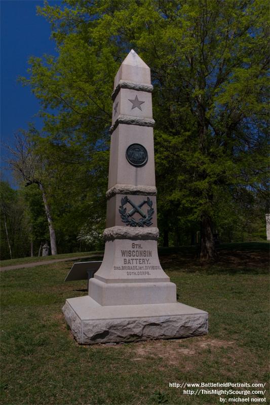 Monument 8th Wisconsin Battery #1