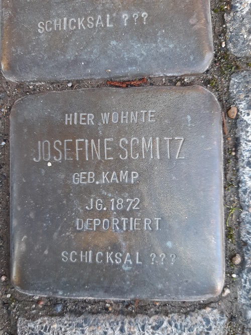Stumbling Stones Hüllenstraße 18 #3