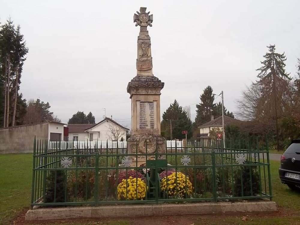 War Memorial pineuil-le-Fleuriel