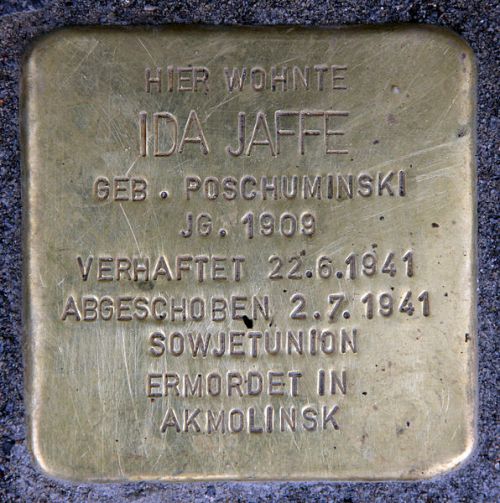 Stumbling Stones Hauptstraße 110 #2