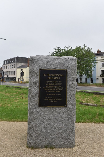 Oxfordshire International Brigades Memorial #3