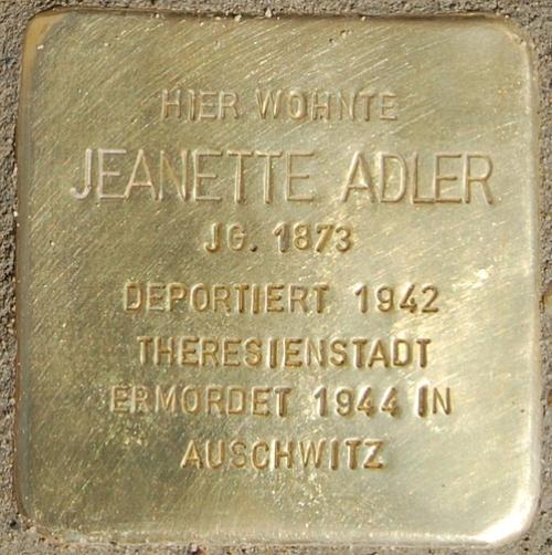 Stolpersteine Hartmannstraße 5 #3