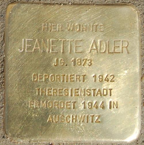 Stolpersteine Hartmannstrae 5 #3